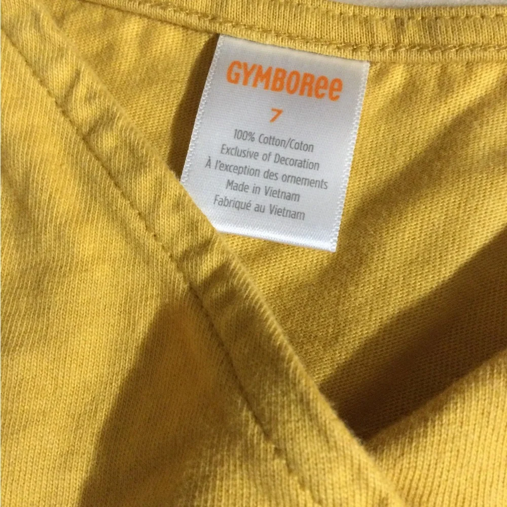 Gymboree Yellow Dress with Floral Detail